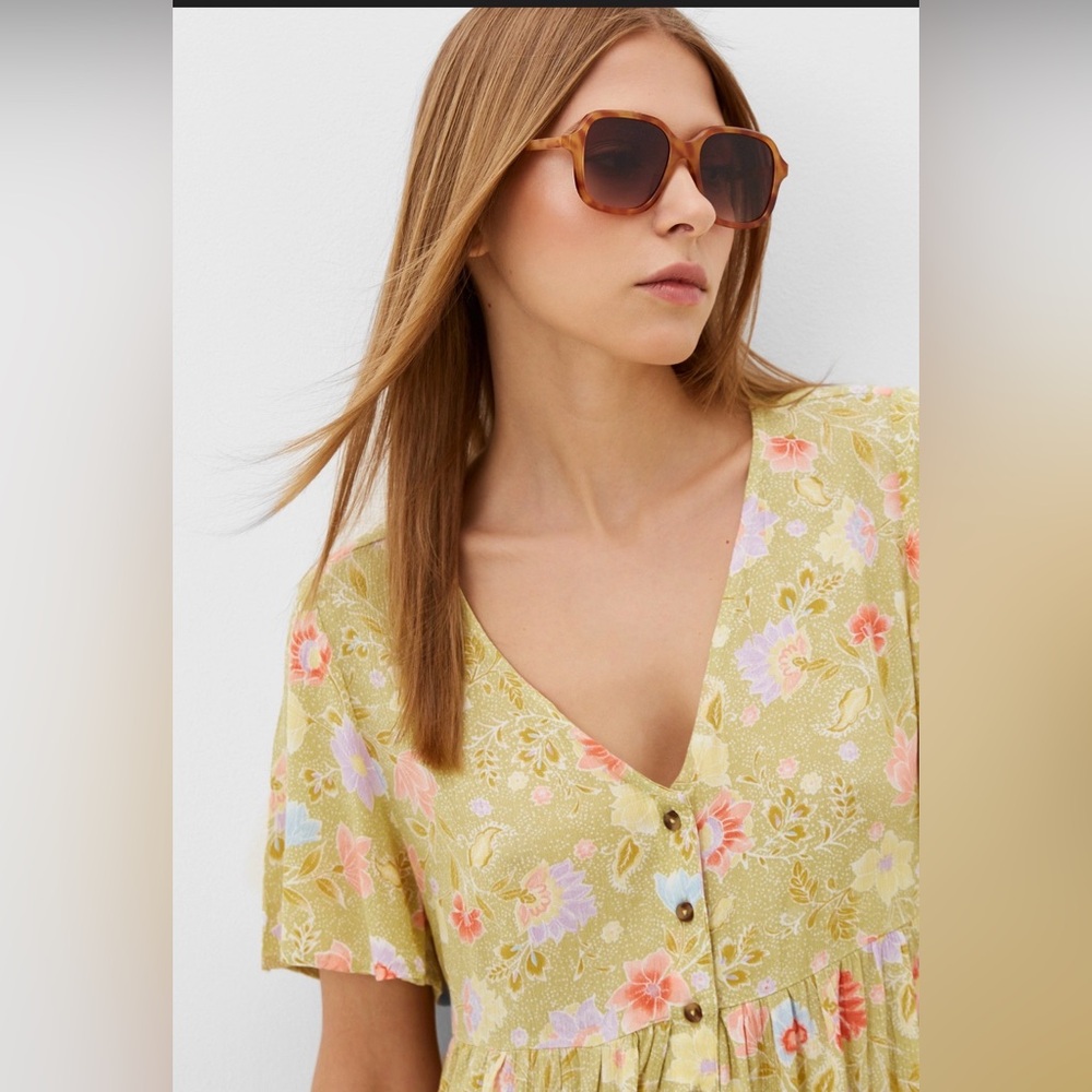 NWT Billabong - Spring Daze Romper - Picture 3 of 11